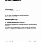 Kfz Gutachter Raiolo Meisterbrief