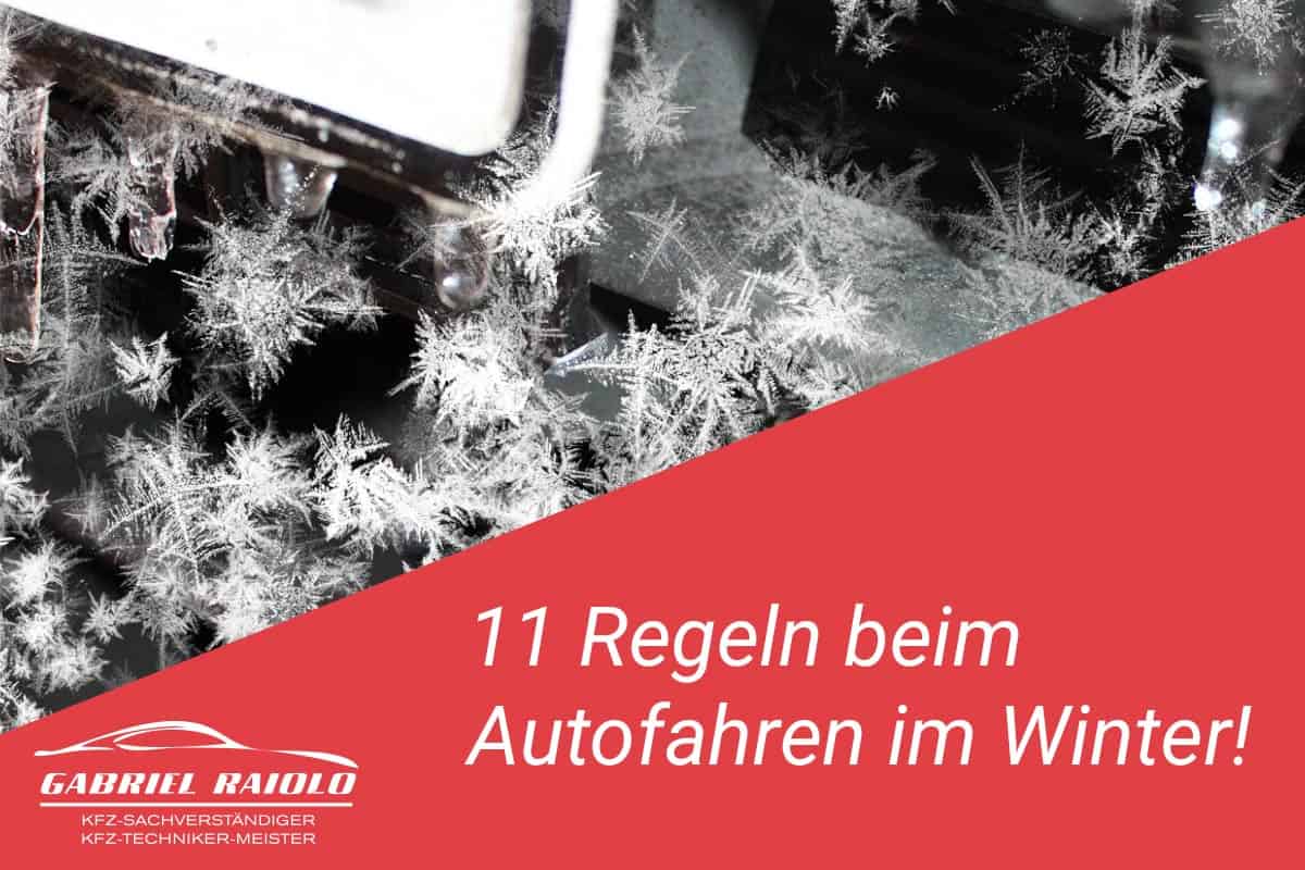 Autofahren im Winter