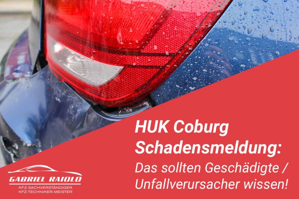Huk Coburg Kfz Schaden
